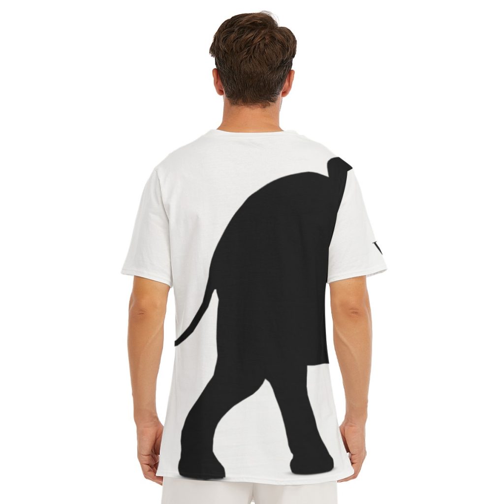 Wraparound elephant t-shirt